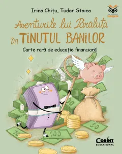 Coperta cărții Aventurile lui Părăluță în Ținutul Banilor. Carte rară de educație financiară
