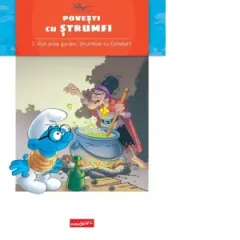 Coperta cărții Povesti cu strumfi. Esti prea guraliv