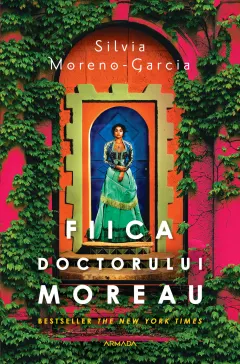Coperta cărții Fiica doctorului Moreau