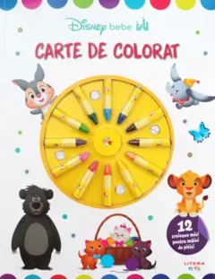 Coperta cărții Disney Bebe: Carte de colorat