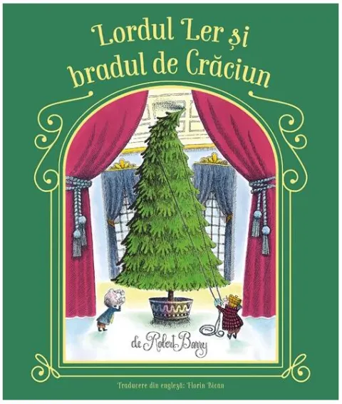 Coperta cărții Lordul Ler și bradul de Crăciun