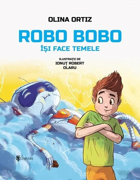 Coperta cărții Robo Bobo își face temele