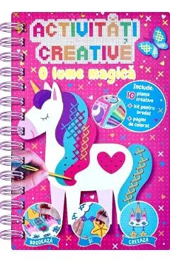 Coperta cărții O lume magica. Activitati creative