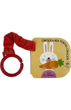 Coperta cărții Puii de animale. Carticica mea pentru carucior