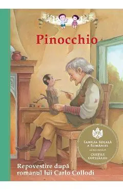 Coperta cărții Pinocchio. Repovestire dupa romanul lui Carlo Collodi