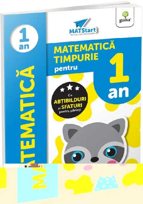 Coperta cărții Matematica timpurie pentru 1 an. Matstart