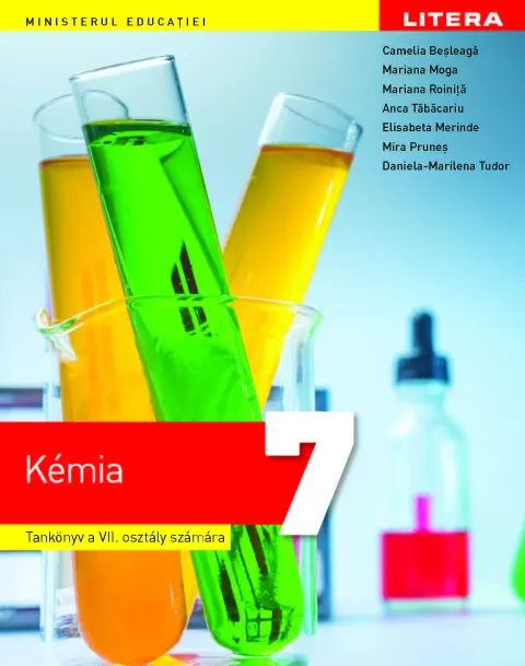 Coperta cărții Chimie. Manual in limba maghiara. Clasa a VII-a