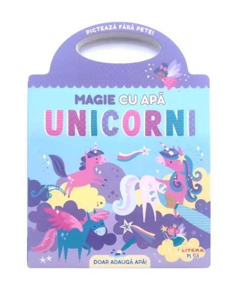 Coperta cărții Magie cu apă. Unicorni