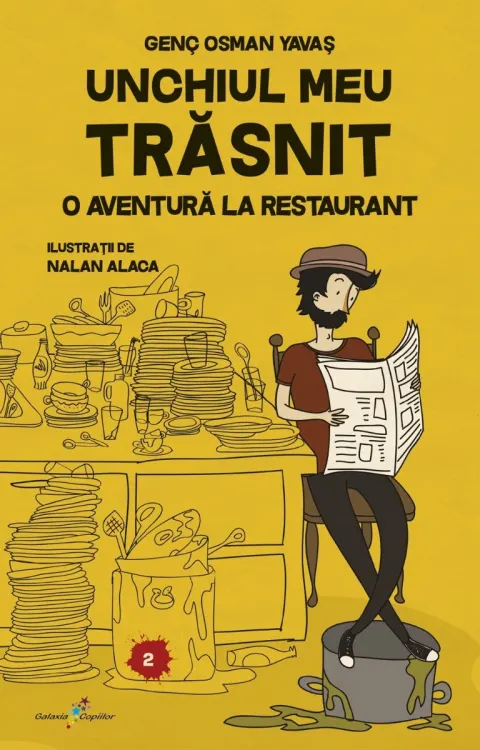 Coperta cărții Unchiul meu trăsnit. Vol. 2: O aventură la restaurant