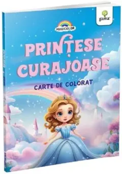Coperta cărții Printese curajoase/Magicolor