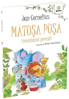 Coperta cărții Matusa Pusa inventeaza povesti