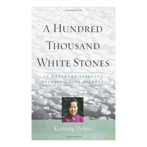 Coperta cărții A Hundred Thousand White Stones