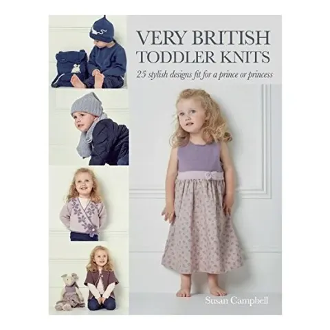 Coperta cărții Very British Toddler Knits