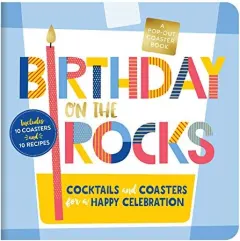 Coperta cărții Birthday on the Rocks Coaster Board Book