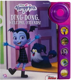 Coperta cărții Disney Vampirina: Ding-Dong, Welcome, Friends!