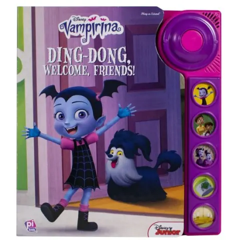 Coperta cărții Disney Vampirina: Ding-Dong, Welcome, Friends!