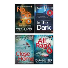 Coperta cărții Cara Hunter DI Fawley Series 4 Books Collection Set - All the Rage, In the Dark, Close to Home, No Way Out