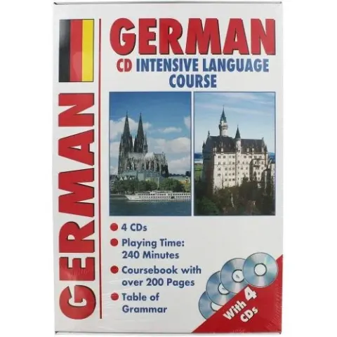 Coperta cărții German CD Intensive Language Course
