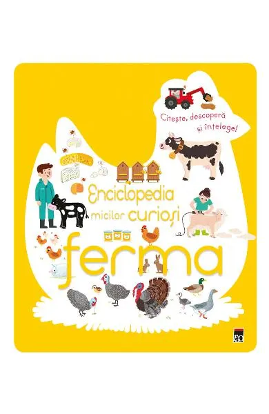 Coperta cărții Enciclopedia micilor curioși. Ferma