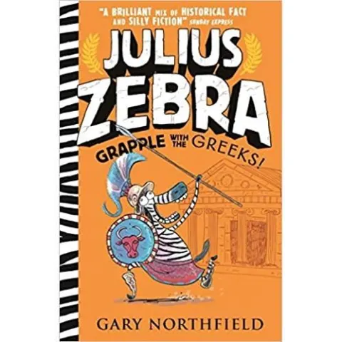 Coperta cărții Julius Zebra Grapple With The Greeks