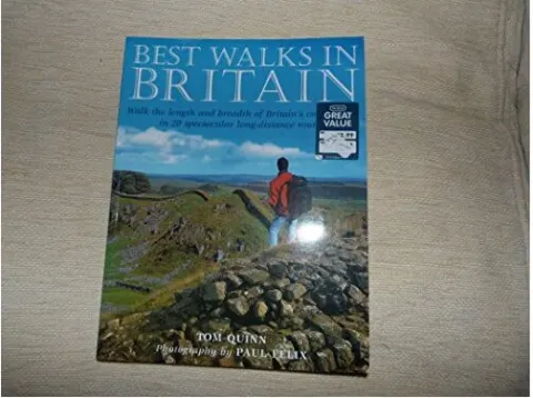 Coperta cărții Best Walks in Britain, Tom Quinn