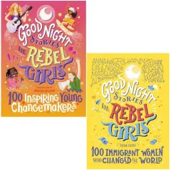 Coperta cărții Good Night Stories for Rebel Girls: 2 Books Collection
