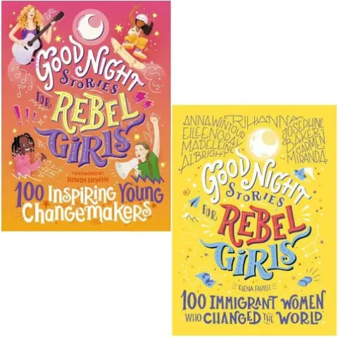 Coperta cărții Good Night Stories for Rebel Girls: 2 Books Collection