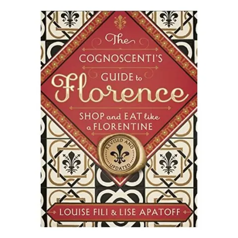Coperta cărții The cognoscenti's guide to Florence, Louise Fili