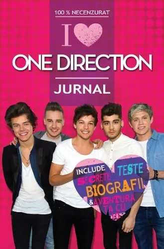 Coperta cărții One Direction. Jurnal