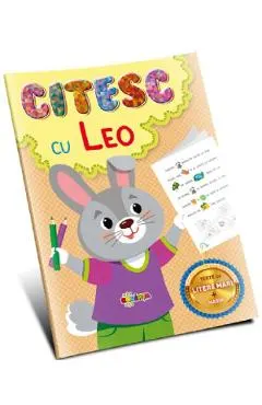 Coperta cărții Citesc cu Leo