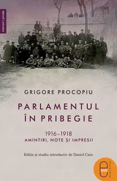 Coperta cărții Parlamentul in pribegie (ebook)