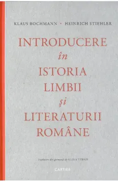 Coperta cărții Introducere în istoria limbii și literaturii române