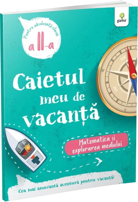 Coperta cărții Caietul meu de vacanță. Matematică și explorarea mediului (clasa a II-a)