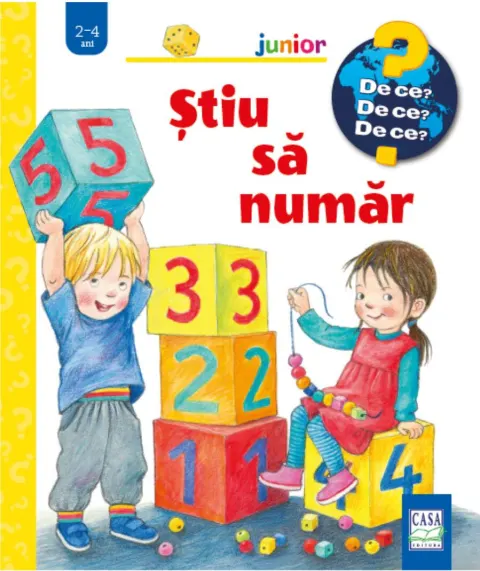 Coperta cărții Stiu sa numar