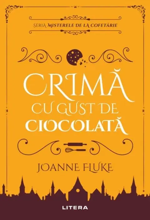 Coperta cărții Crimă cu gust de ciocolată