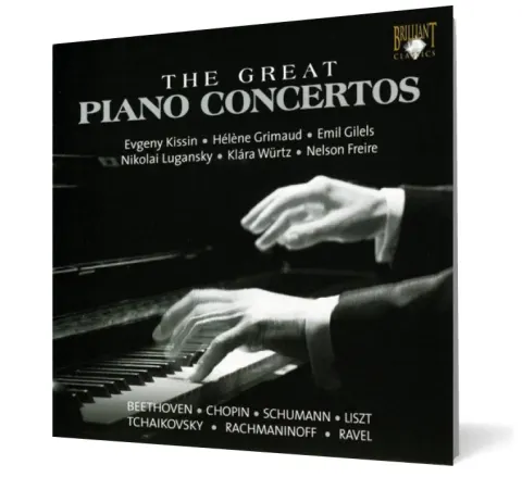 Coperta cărții The Great Piano Concertos (6 CD)