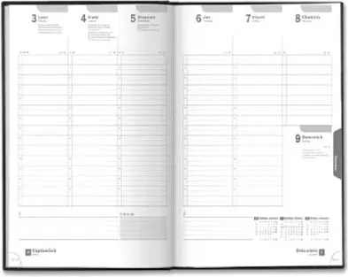 Coperta cărții Agenda Brunnen "Business", Soft negru