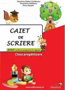 Coperta cărții Caiet de scriere - clasa pregatitoare