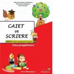 Coperta cărții Caiet de scriere - clasa pregatitoare