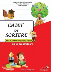 Coperta cărții Caiet de scriere - clasa pregatitoare