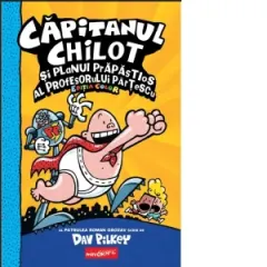 Coperta cărții Capitanul Chilot si planul prapastios al profesorului Partescu volumul 4. Editia color