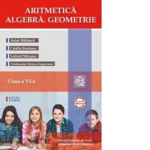 Coperta cărții Aritmetica, algebra, geometrie. Clasa a VI-a: Auxiliar + Brosura rezultate, indicatii, solutii, editia 2024