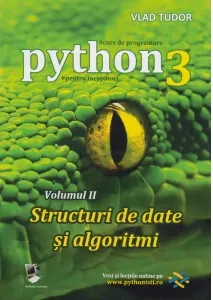 Coperta cărții Python 3. Volumul 2: Structuri de date si algoritmi
