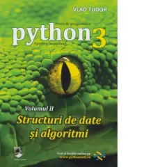 Coperta cărții Python 3. Volumul 2: Structuri de date si algoritmi