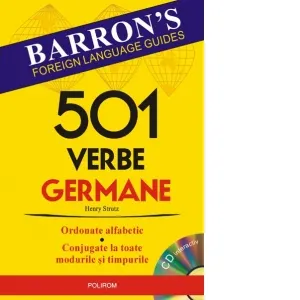 Coperta cărții 501 verbe germane