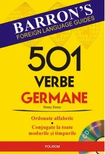 Coperta cărții 501 verbe germane