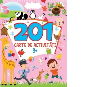 Coperta cărții 201 Carte de activitati 3+