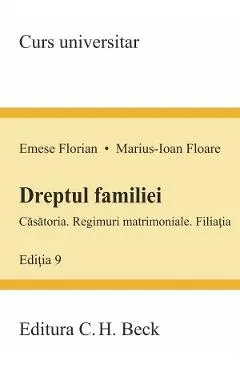 Coperta cărții Dreptul familiei Ed.9 - Emese Florian, Marius-Ioan Floare