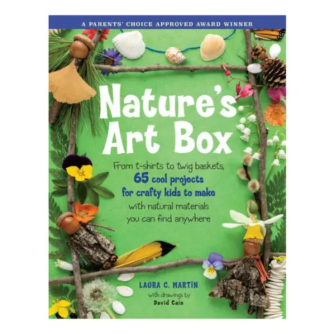 Coperta cărții Nature's art box: from t-shirts to twig baskets : 65 cool projects for crafty kids to make with natural materials you can find anywhere