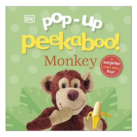 Coperta cărții Pop-up peekaboo! monkey